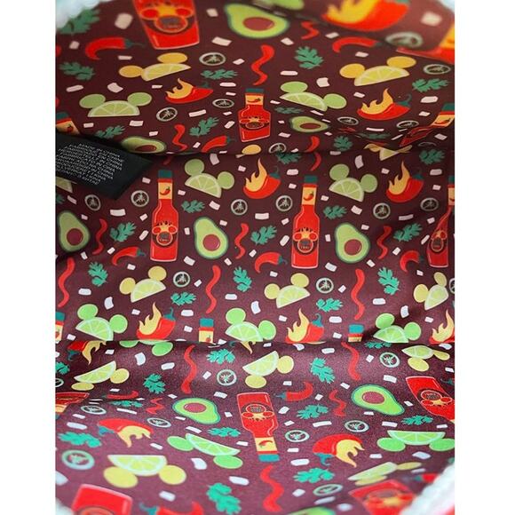 Loungefly X LASR Exclusive Mickey Taco Convertible Backpack - Picture 3 of 7